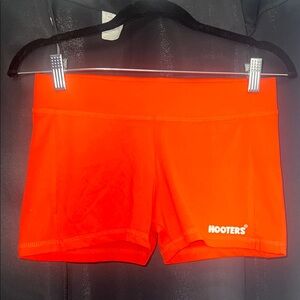 Hooters Vibrant Orange Athletic Shorts